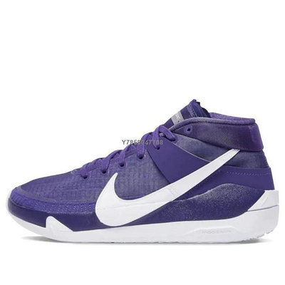 詩琪運動戶外【正品】Nike Zoom KD13 白紫運動休閒耐克籃球鞋CW4115-501 男鞋