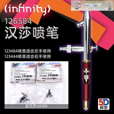 下殺-漢莎Infinity 126584 高達軍事模型上色0.15mm口徑雙動噴筆