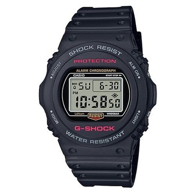 G-SHOCK復刻版 DW-5700C復刻概念錶(DW-5750E-1D)45mm熱賣捕貨到