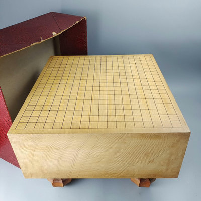 日本新榧圍棋桌。老榧木圍棋墩獨木。35號