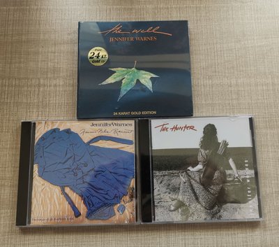 樂迷唱片~女聲碟皇Jennifer Warnes珍妮弗華恩絲獵人 藍雨衣 楓葉情 CD