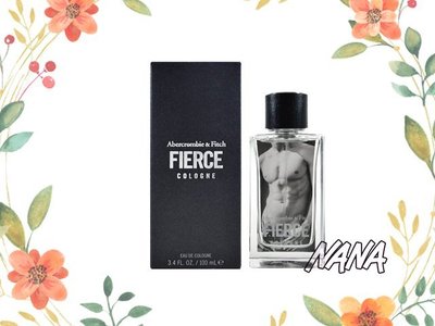 ♡NANA♡Abercrombie & Fitch Fierce Cologne A&F 店內用男性香水 100ML