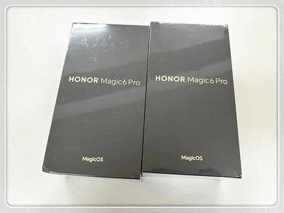 國際版 榮耀 Honor Magic 6 Pro 黑 綠 12G+512G【台北市自取面交】