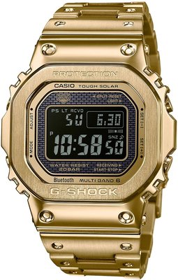 日本正版 CASIO 卡西歐 G-Shock GMW-B5000GD-9JF 手錶 男錶 電波錶 太陽能充電 日本代購