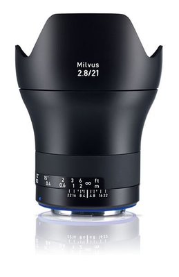 《WL數碼達人》Zeiss 蔡司 Milvus 2.8/21 ZE 21mm F2.8 鏡頭 For Canon 公司貨