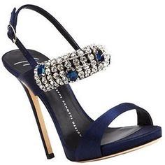 Giuseppe Zanotti Crystal Embellished Sandals 37