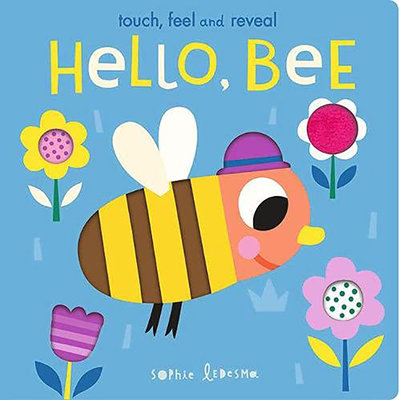 ＊小貝比的家＊HELLO BEE/TOUCH FEEL AND REVEAL/硬頁書/3~6歲/動植物