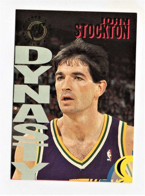 NBA 1994 TOPPS TSC DYNASTY John Stockton 約翰·史托克頓 球員卡 #3A