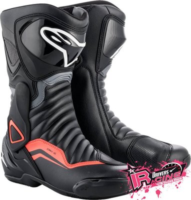 ♚賽車手的試衣間♚ Alpinestars® SMX-6 V2 Boots B/G/R 車靴 賽車靴