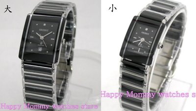 【 幸福媽咪 】ORIENT 日本 東方錶 水晶不刮傷鏡面 陶瓷錶 HE7BC13S_HM5BC13S