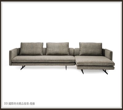 DD 國際時尚精品傢俱-燈飾 Arketipo MOSS  Sofa3 (復刻版)訂製 L型 沙發比利時進口布