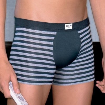 【 西班牙 OCEAN】男性時尚雅緻貼身四角褲 (7550)_S