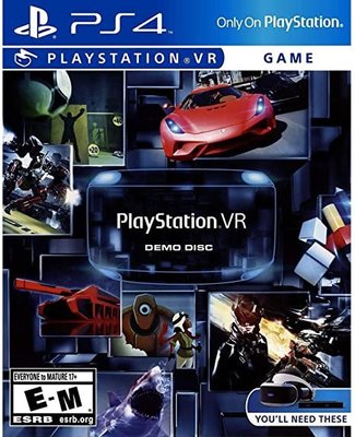 窩美 PSVR PS4 遊戲 VR遊戲體驗 PS VR DEMO DISC 7合1