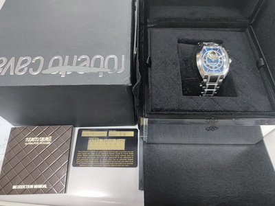羅伯特卡沃利Roberto CavalliFranck Muller法蘭克穆勒限量版自動機械男士腕錶 一元起標 手錶 競標商品