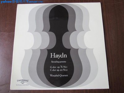 海頓 弦樂四重奏 WESTPHAL QUARTETT 德版 黑膠唱片LP一Yahoo壹號唱片