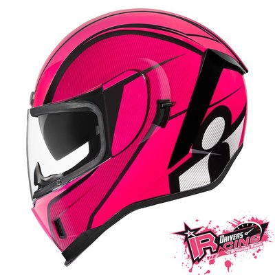 ♚賽車手的試衣間♚ Icon® Airform Conflux Pink 美國 街頭 彩繪 全罩 安全帽