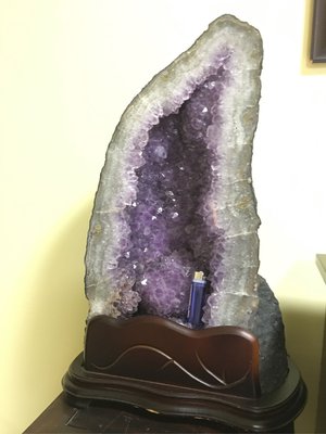 米羅玩藝.原礦.原石.「紫水晶洞」.42公斤.回饋慶晶洞起標價6折
