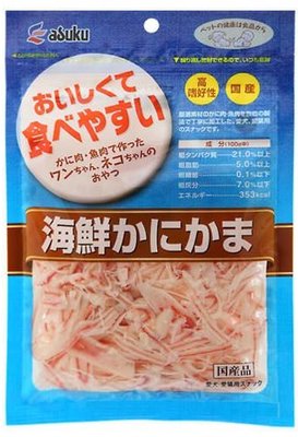 【艾塔】ASUKU日本藍蟹肉絲60g(犬貓可食)