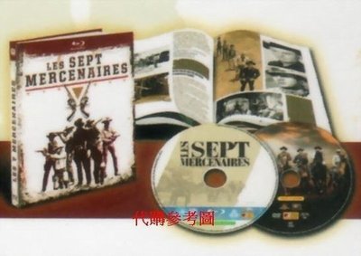 【BD藍光】豪勇七蛟龍：BD+DVD雙碟書本紀念版(台灣繁中字幕)The Magnificent Seven