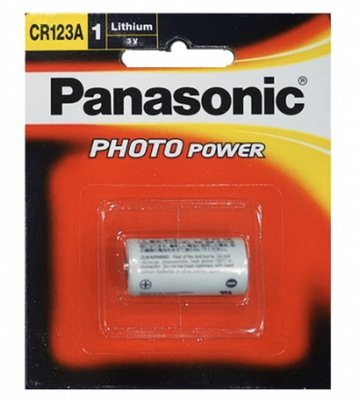 Panasonic  CR123A  3V  相機專用鋰電池
