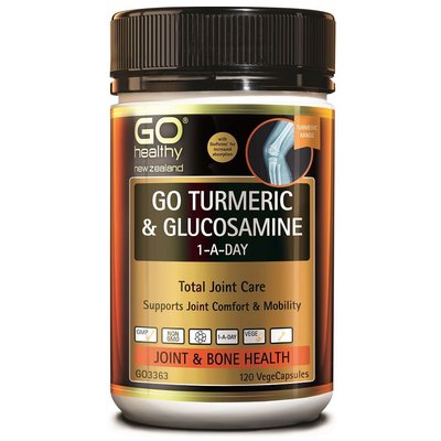 紐西蘭 高之源 turmeric +glucosamine 120caps  Go healthy 關節正品直航