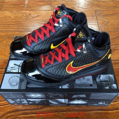 Nike Lebron 7 QS Fairfax 黑紅 CU5646-001