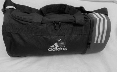 全新品 正版adidas 訓練袋 旅行袋 運動裝備袋 (黑)**免運