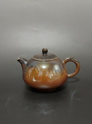 純手做柴燒茶壺(0071)