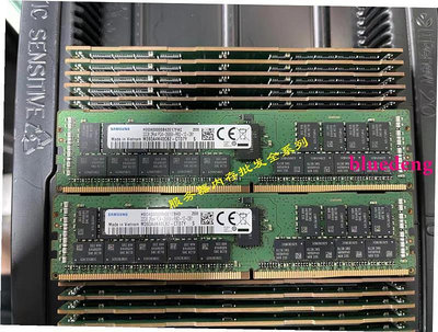 三星原廠  32G 2RX4 PC4-2666V伺服器記憶體ECC REG RDIMM 2666
