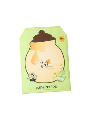 生生媽 韓國papa recipe/春雨面膜蜂蜜 舒緩10片孕婦可用