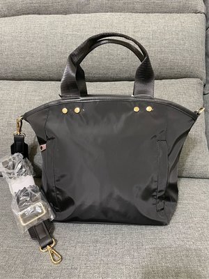日本代買 polka polka 輕量實用手提/側背包（黑色）