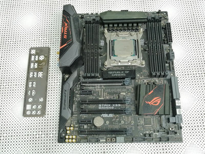 (現貨實拍) ASUS STRIX X99 GAMING電競主機板+i7-5820K CPU