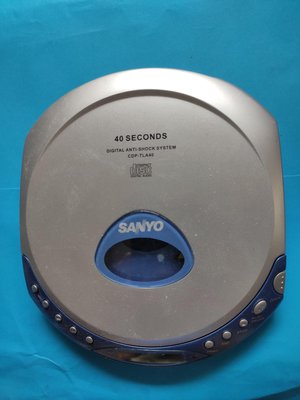 台灣三洋SANYO CD隨身聽 機型:CDP-TLA40 中國製