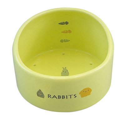 SNOW的家【訂購】日本Marukan 陶瓷透氣加高兔食碗 ES-15 (81870257