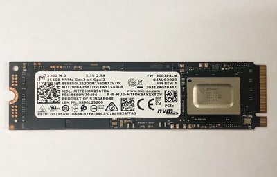 【美光 Micron 2300 256G 256GB Gen3 X 4】PCIe4 NVMe M.2 SSD P5 同級