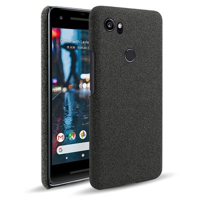 Google谷歌手機殼 正常出貨 新款 谷歌Pixel 2XL手機殼 布藝皮套Google Pixel2 3XL 4XL-極巧