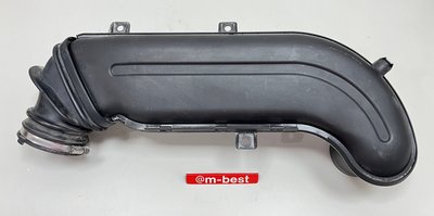 BENZ W140 M104 1996- 空氣流量器 進氣管 肥腸 節氣門 節汽門 鳥蓋上 (*有孔*) (日本外匯拆車品) 1041413404