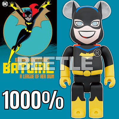 BEETLE BE@RBRICK BATGIRL 蝙蝠女孩 芭芭拉·高登 DC 蝙蝠俠 庫柏力克熊 1000%