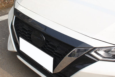 日產 NISSAN 2021年 SENTRA 引擎蓋飾條 前蓋飾條 引擎蓋飾板 中網飾條 碳纖維紋