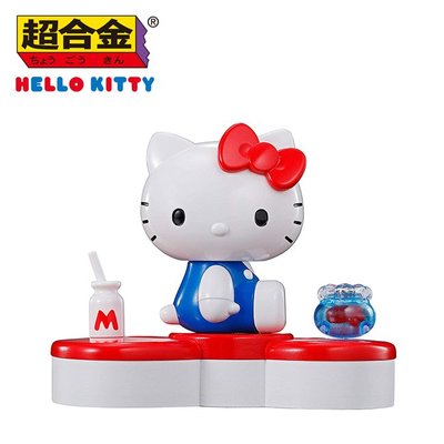 超合金 x 凱蒂貓45周年 公仔 模型 金屬玩具 合金公仔 Hello Kitty BANDAI 萬代【587411】