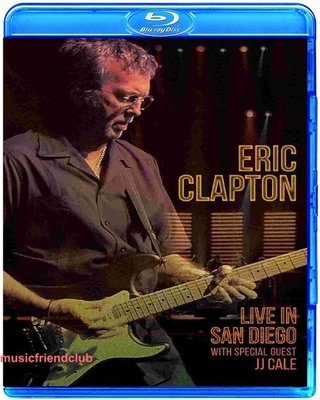 高清藍光碟 艾力普頓 Eric Clapton Live in San Diego (藍光BD25G)