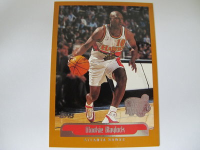 ~ Mookie Blaylock ~1999年Topps Tipoff NBA球員 蓋印特殊平行卡