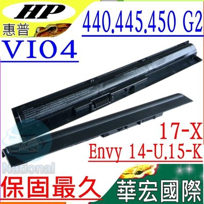 HP VI04 電池 適用 惠普 14-U 15-K 15-X 17-X 17-F
