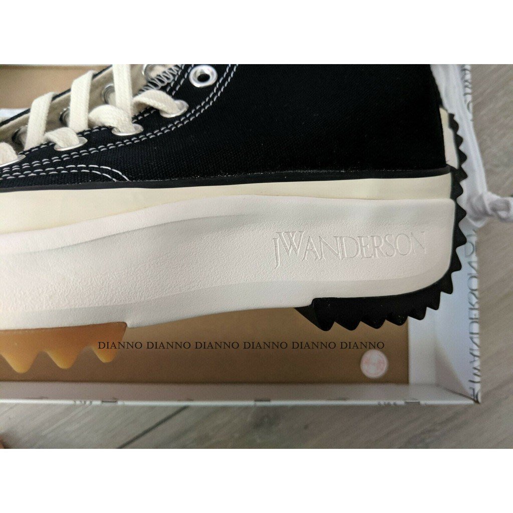 帝安諾-實體店面Converse X JW Anderson Run Star Hike 黑色高統焦糖底