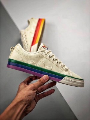Adidas Nizza Pride 彩虹 鴛鴦 復古 休閒滑板鞋 EF2319 情侶鞋