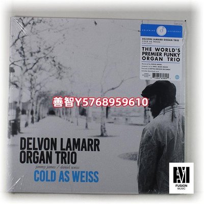 現貨水藍膠 Delvon Lamarr Organ Trio Cold As Weiss 放克LP全新 唱片 黑膠 LP【善智】