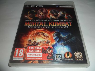 PS3 真人快打 9 年度完整版 Mortal Kombat Komplete 英文版