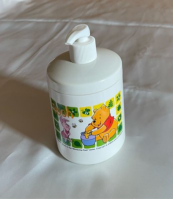 日本製造 迪士尼 Disney 小熊維尼 winnie 壓頭 沐浴乳 洗手乳 洗髮精 空瓶