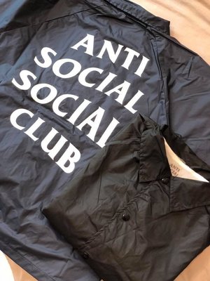 〈 KL kiosk 〉Anti Social Social Club Coach Jacket 教練外套 夾克