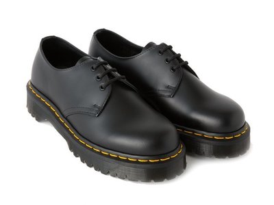 { POISON } Dr. Martens 1461 BEX 底部加厚最新粗獷設計 3孔皮鞋式厚底短靴 日雜質感強送